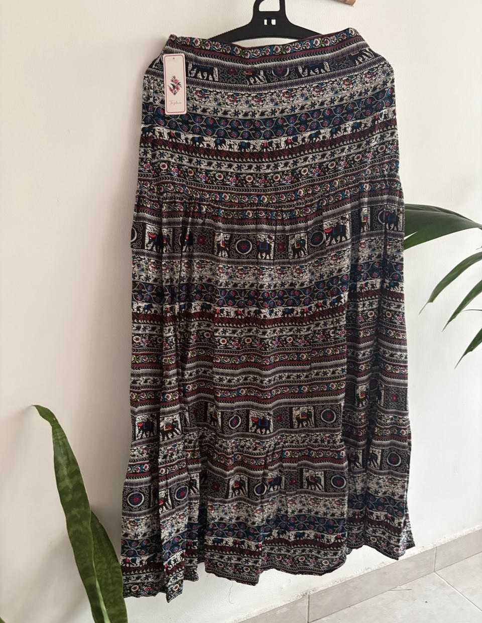 Elephant Printed Skirt